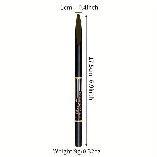 Multifunctional Not Smudge Waterproof And Sweatproof Eyebrow Pencil Eyeliner Pen - Mubimart