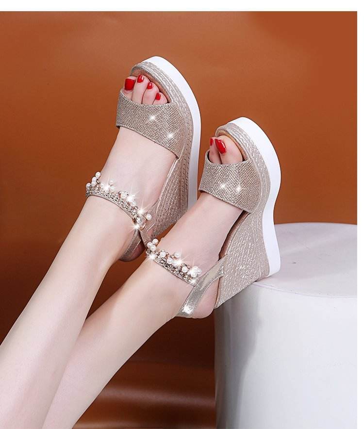 Wedge Roman Sandals Platform Sandals - Mubimart