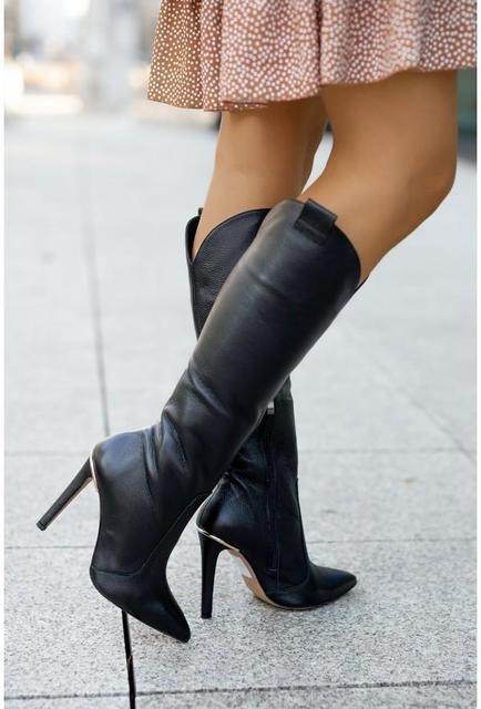 Suede Side Zipper Mid-calf Fashion Women's Boots - Mubimart