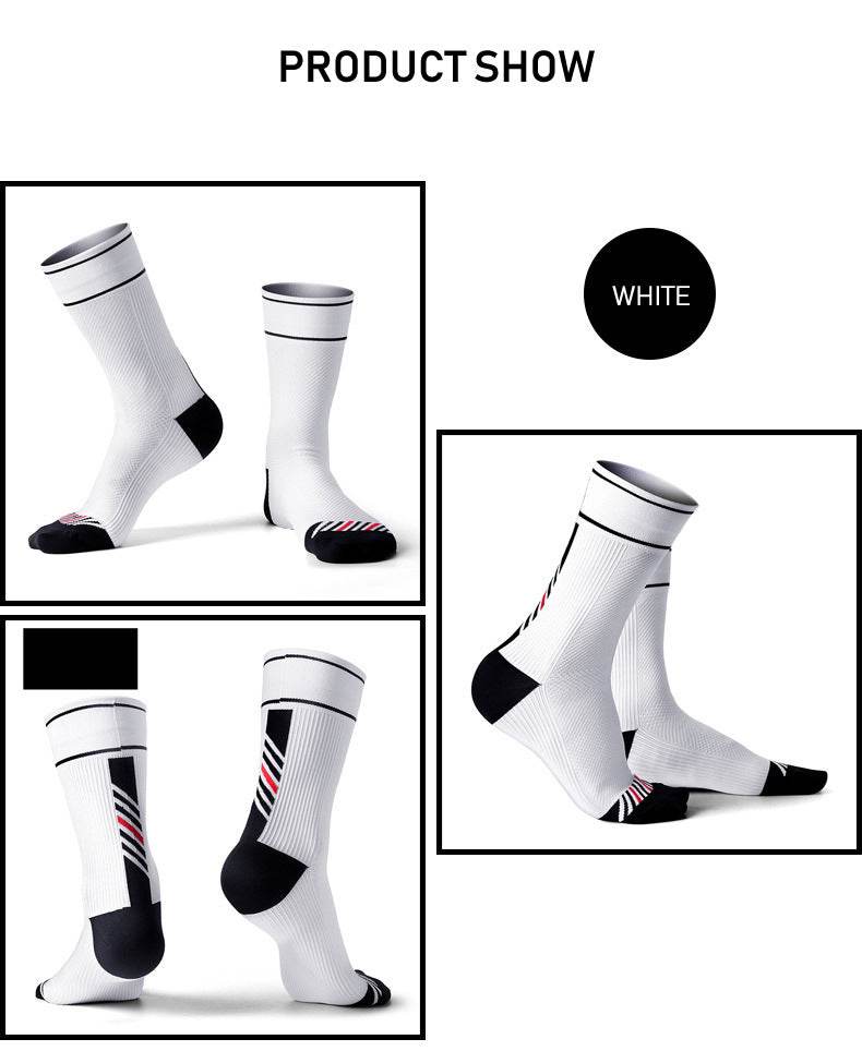 Male and female compression cycling socks - Mubimart
