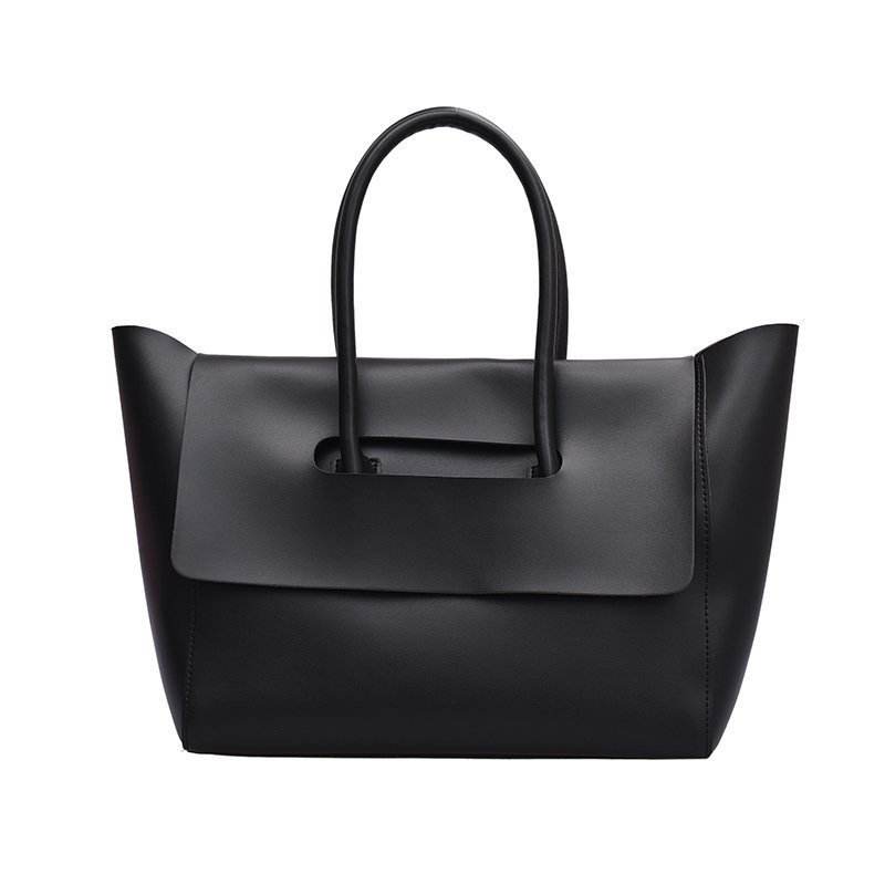 Fashion Women Shoulder Bags Large Capacity Handbags Simple Retro Tote Bags Solid Color Famous Brand High Quality Bags - Mubimart