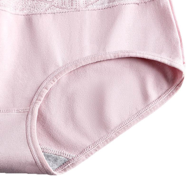 High waist jacquard panties - Mubimart