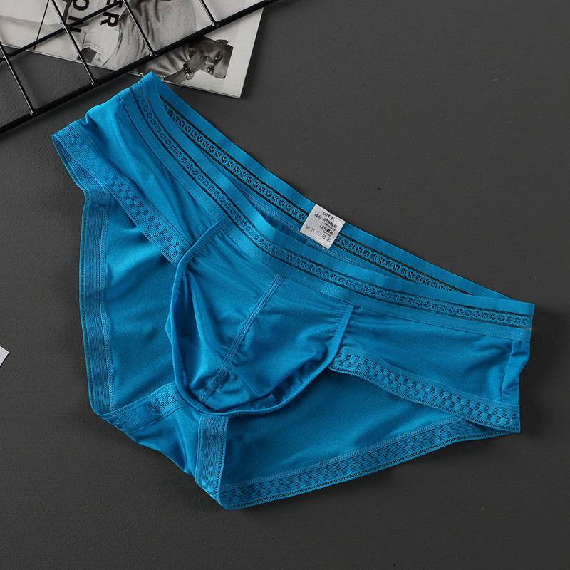 Summer New Translucent Ice Silk Underwear Men Sexy - Mubimart