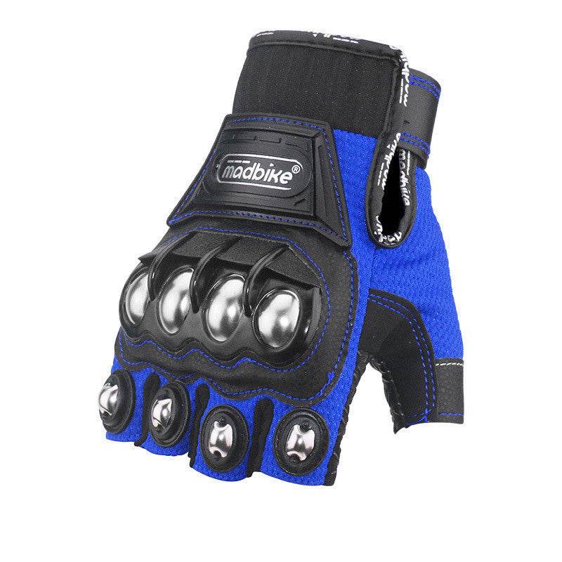 Madbike Gloves Motorcycle Half Finger Gloves - Mubimart