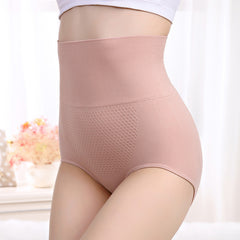 Women High Waist Breathable Seamless Tummy Control Body Shaper - Mubimart - Waist Shaper 