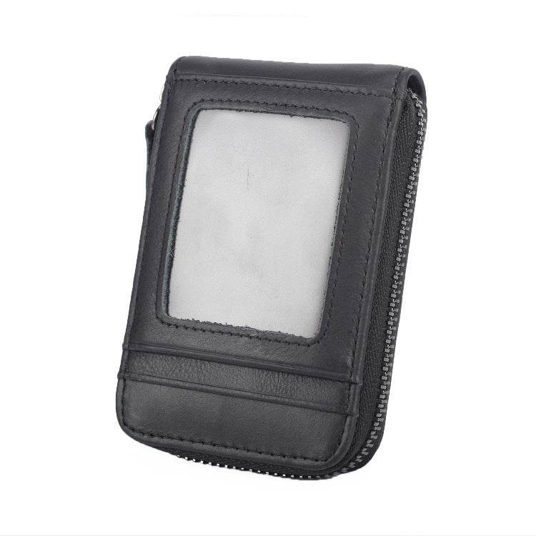 Organ Card Holder Korean Style Cowhide Card Holder - Mubimart