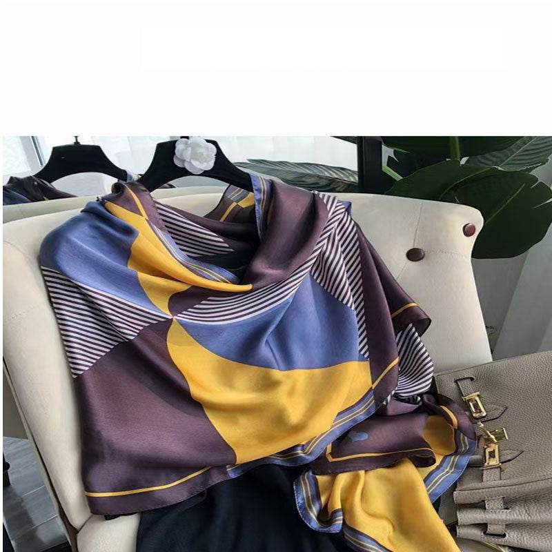 Fashionable Casual Accessories Women's Silk Scarves - Mubimart