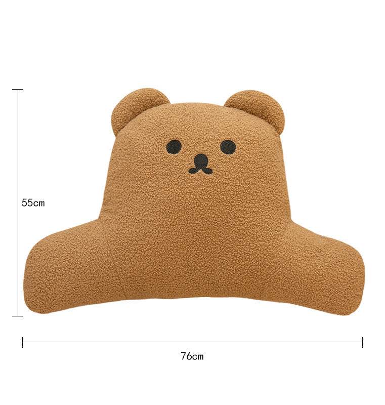 Lumbar Seat Cushion Bear Pillow - Mubimart