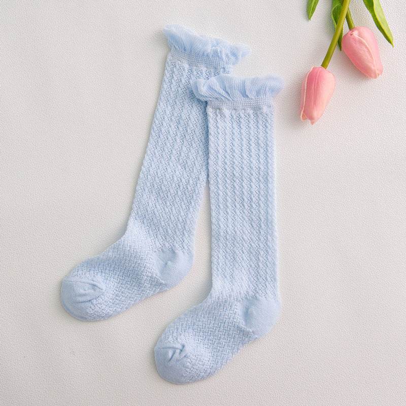 Mesh breathable over the knee mosquito socks - Mubimart