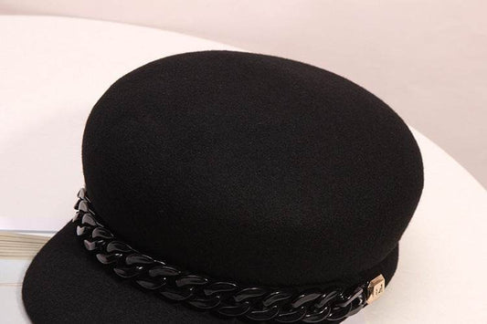 Hats Women's High-end Wool Cloth Retro - Mubimart