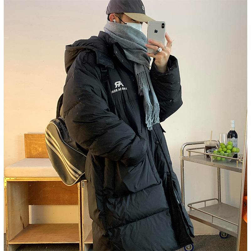 Winter Long Bread Coat For Men - Mubimart