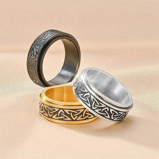 Hot Titanium Steel Ring For Men - Mubimart