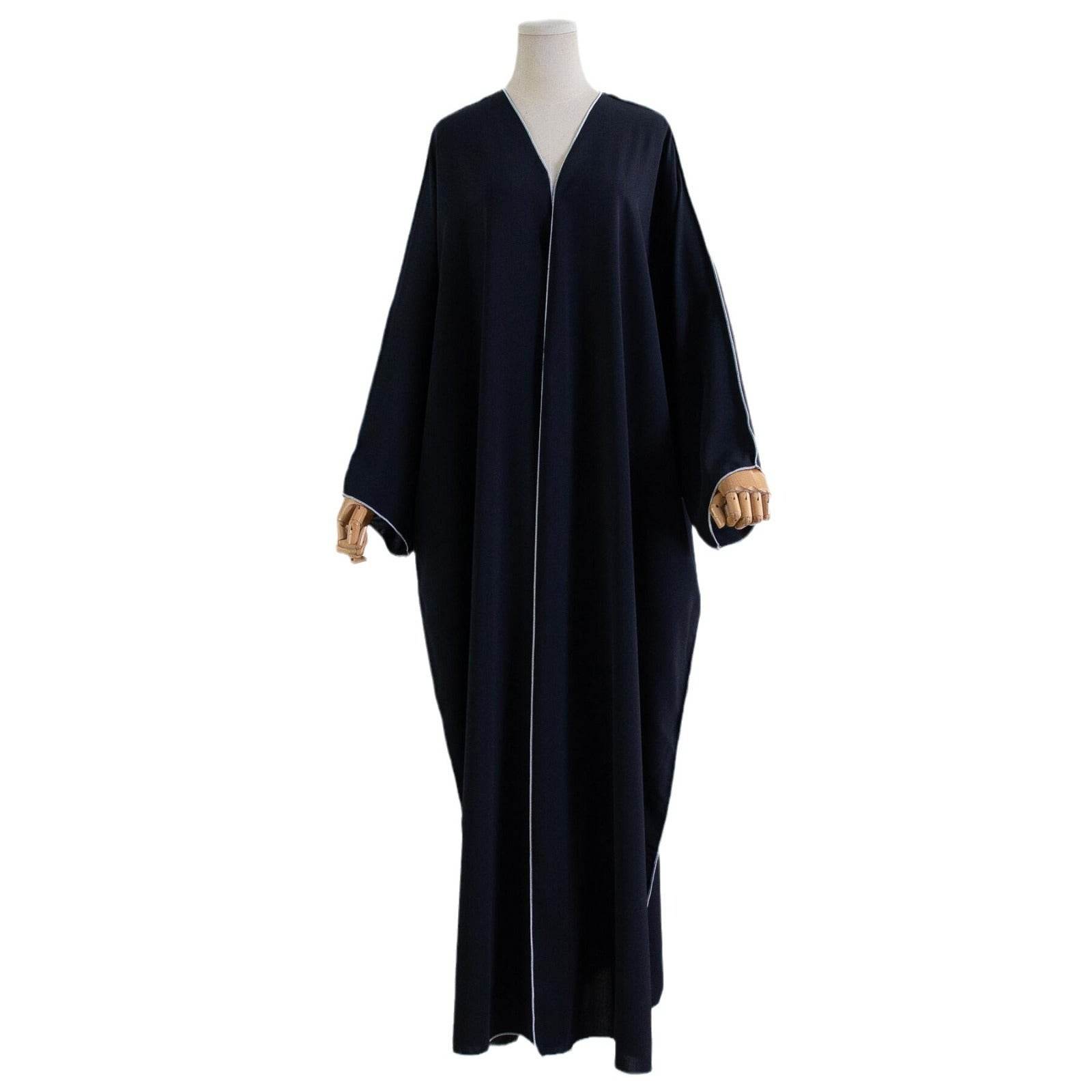 Middle East Arab Women's Clothing Casual Cardigan Plus Size Robe - Mubimart