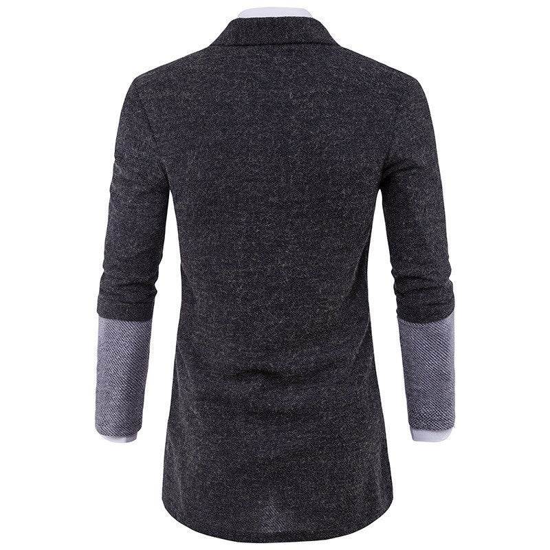 Cardigan Sweater Mens Casual Coat Knitwear Coat Men Clothing - Mubimart