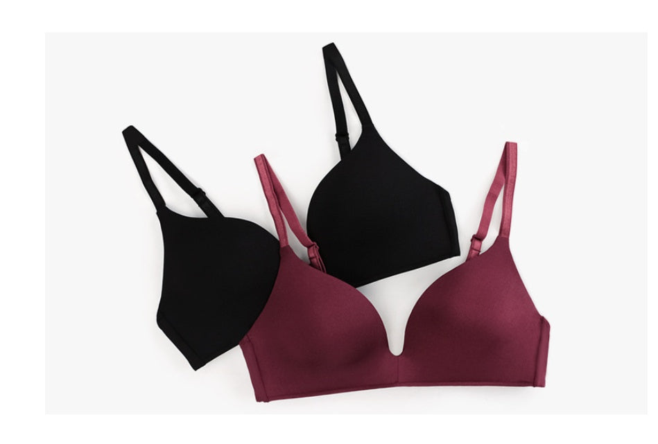 Students' non-wireless seamless bra - Mubimart -  