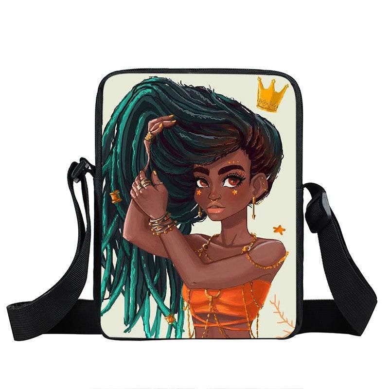 Creative fashion polyester lightening small satchel - Mubimart