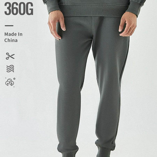 Knit Close Up Casual Simple Sweatpants - Mubimart