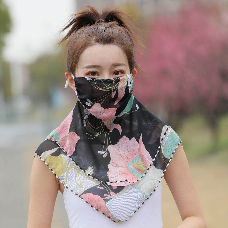 Sunscreen mask scarves - Mubimart