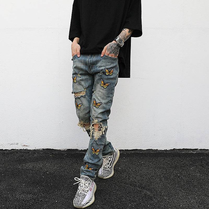 Butterfly jeans - Mubimart