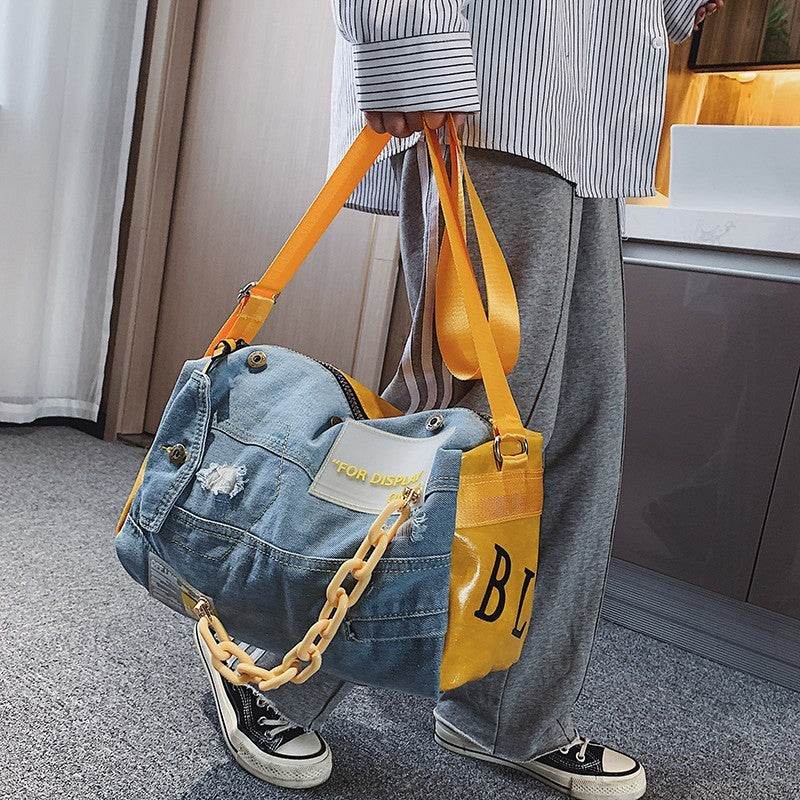Storage Moving Duffel Bag Yoga Bag - Mubimart