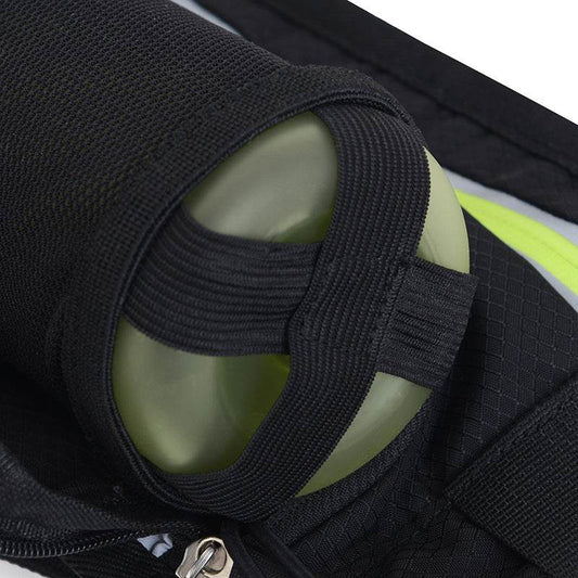 Running Waist Belt Bag Marathon With Water Bottle For 4.8-6.6 Inch Phone Sports Trail Running Bag Men Women Fanny Pack - Mubimart