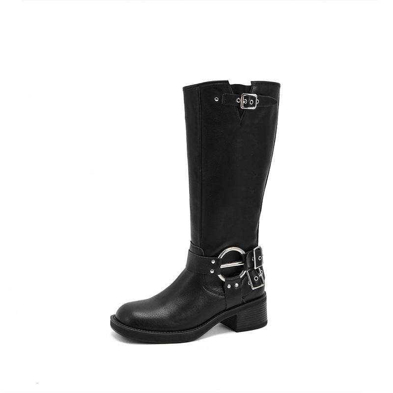 Women's All-match Tall Knight Boots - Mubimart