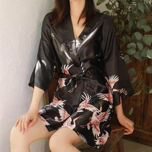 Women's summer print nightgown - Mubimart