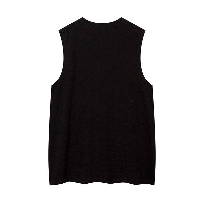 Bear Tank Top Sleeveless T-shirt Men - Mubimart