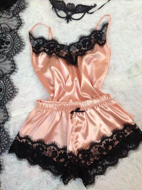 Women's Sling Pajamas Emulation Silk Nightgown Plus Size Home Underwear Nightdress - Mubimart