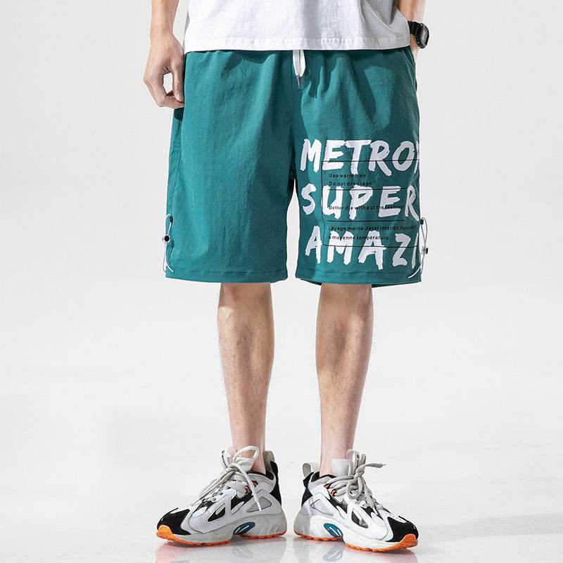 Cargo shorts casual man loose - Mubimart