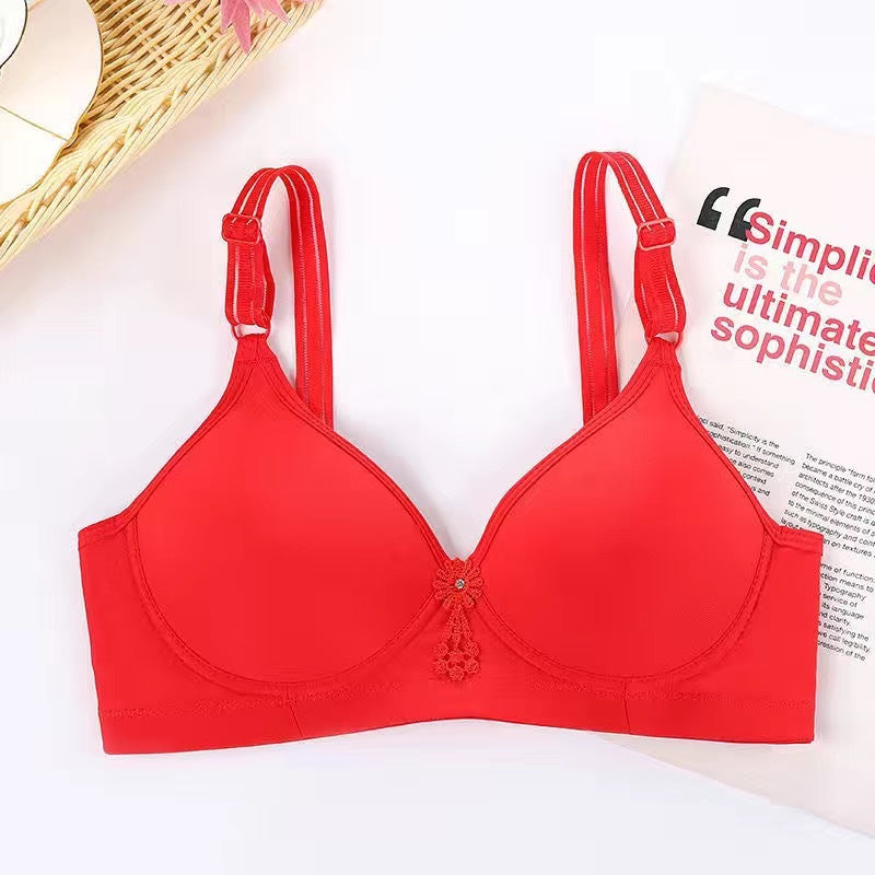 Women's Wireless Bra Breathable Large Size - Mubimart -  