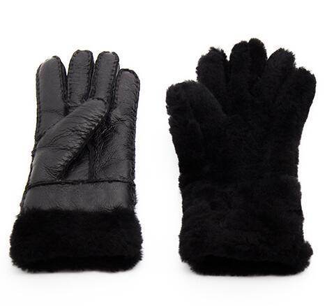 Men's Gloves Sheepskin Fur Gloves - Mubimart