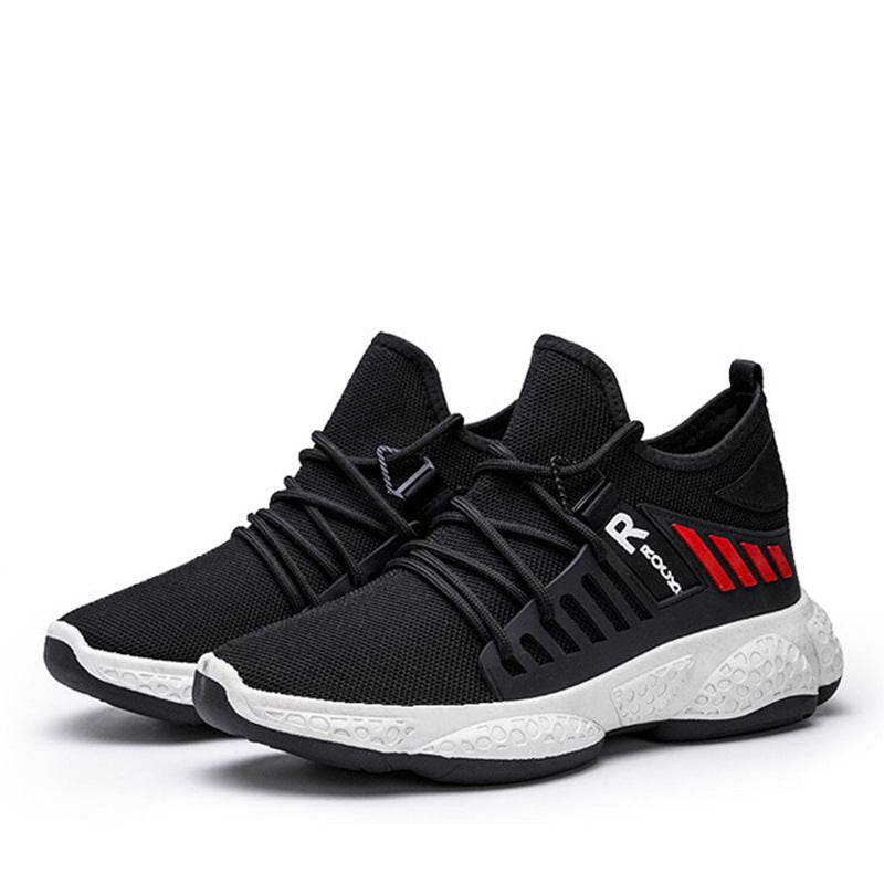 Men Sneakers Breathable Mesh Sports Shoes - Mubimart