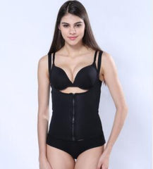 Adjustable Zipper Waist Shaper & Trimmer - Mubimart -  