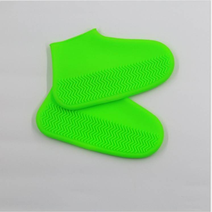 Men and women hiking slip wearable easy to carry silicone rain boots - Mubimart