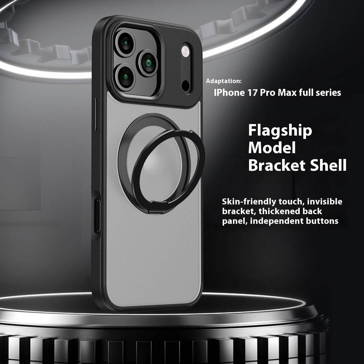 360 Rotating Bracket For IPhone17promax Magnetic Phone Case - Mubimart