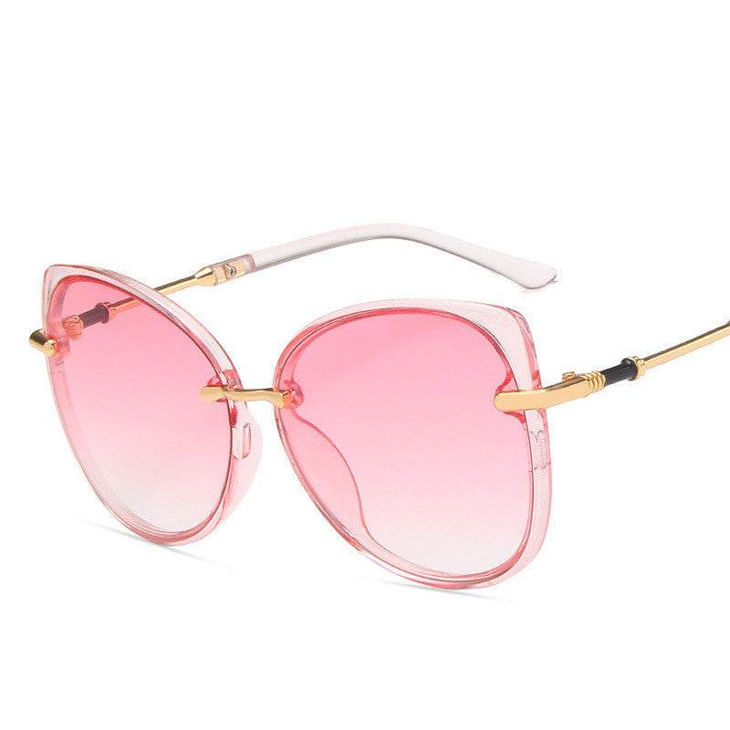Cat Eye Retro Street Shooting Wild Sunglasses - Mubimart
