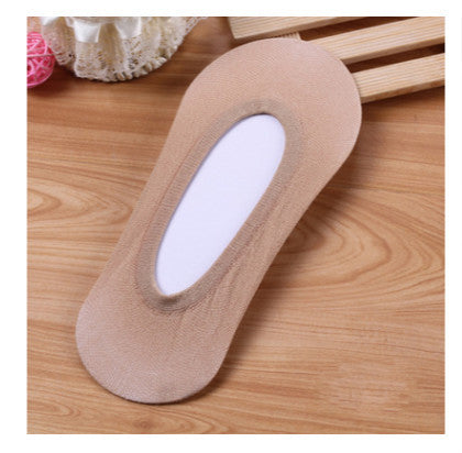 Single shoes and socks, home candy color boat socks, socks, socks, non-slip women's floor socks, invisible socks, boneless socks