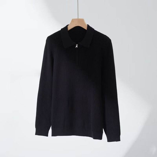 Sweater Pullover Long Sleeve Sweater - Mubimart