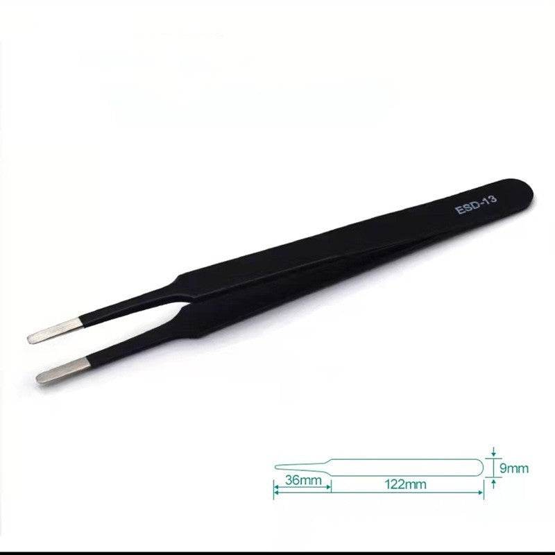 Stainless Steel Antistatic Pointed Tweezers - Mubimart