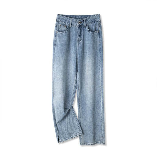 New Narrow Wide-leg Jeans For Women - Mubimart