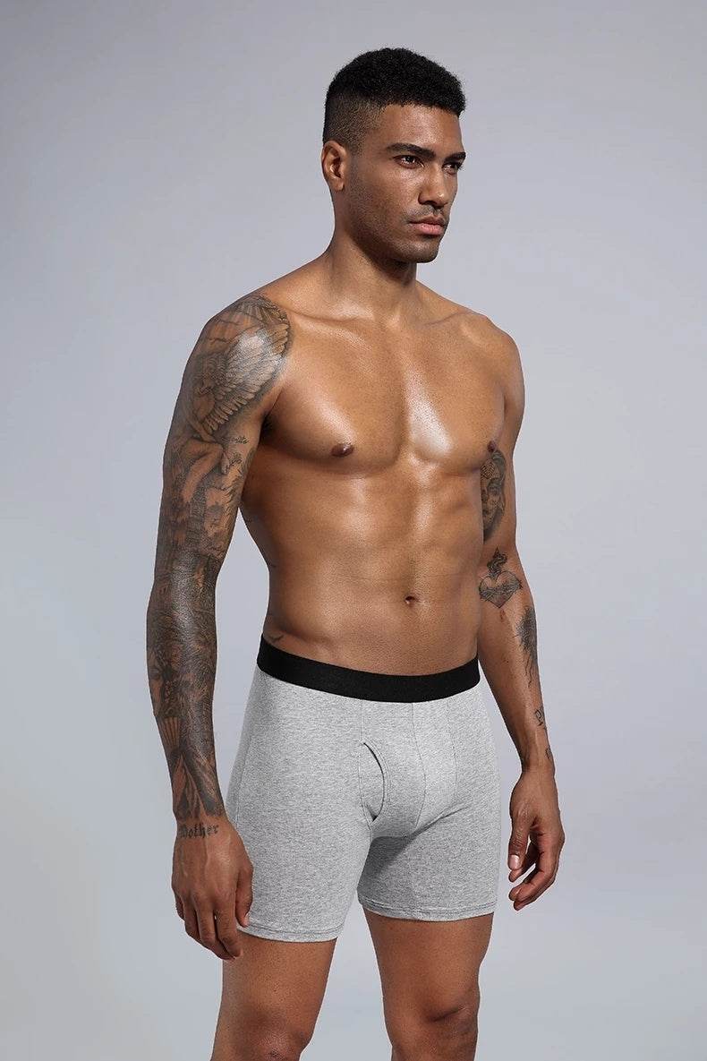 Boxershorts Men Cotton Boxers R Underwear Man Panties - Mubimart