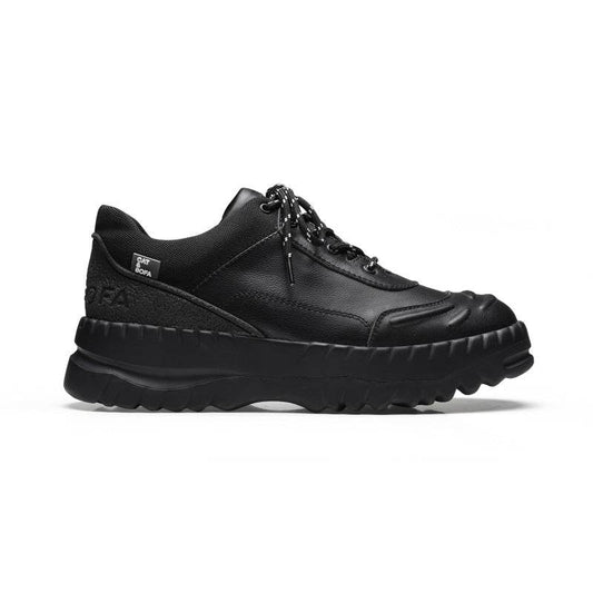 Leather Casual Sports Shoes Increase Leather Shoes Men - Mubimart