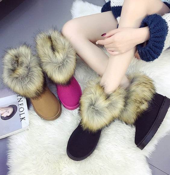 Platform snow boots - Mubimart
