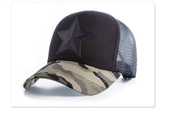 Pentagram Baseball Cap Camouflage Zonnehoed Casual Hoed Zonnehoed Koreaanse Mannen en Vrouwen Cap