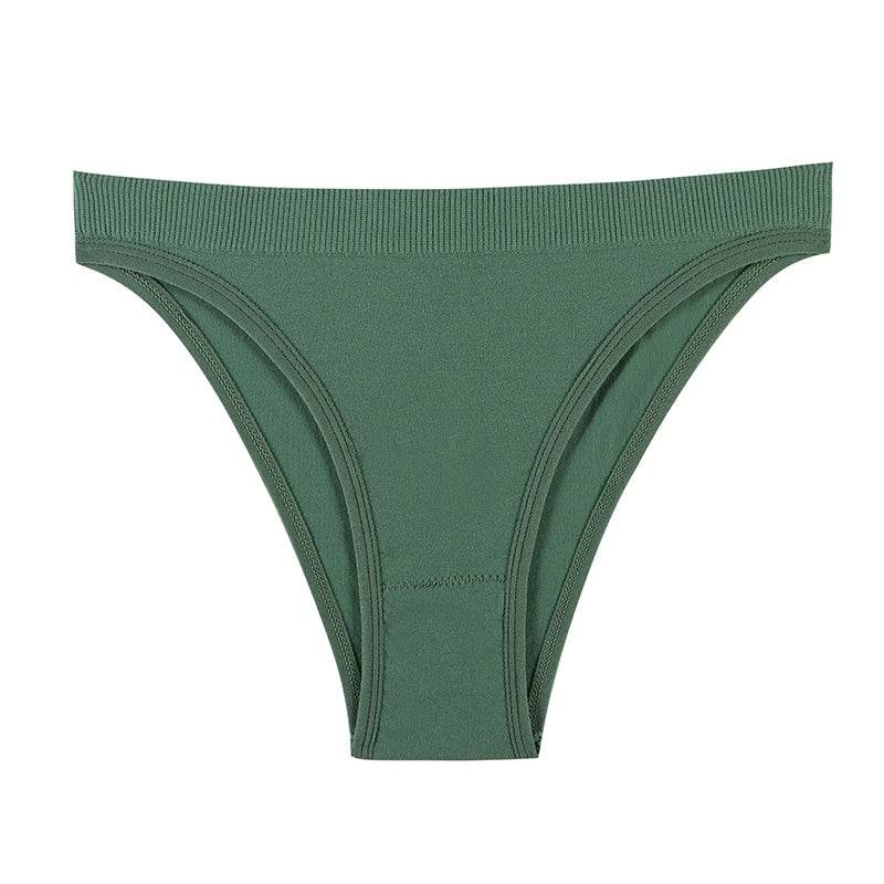 Women Panties Seamless Briefs Female Underwear Low Rise Unde - Mubimart