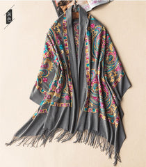 Chinese national style scarf with all kinds of shawls