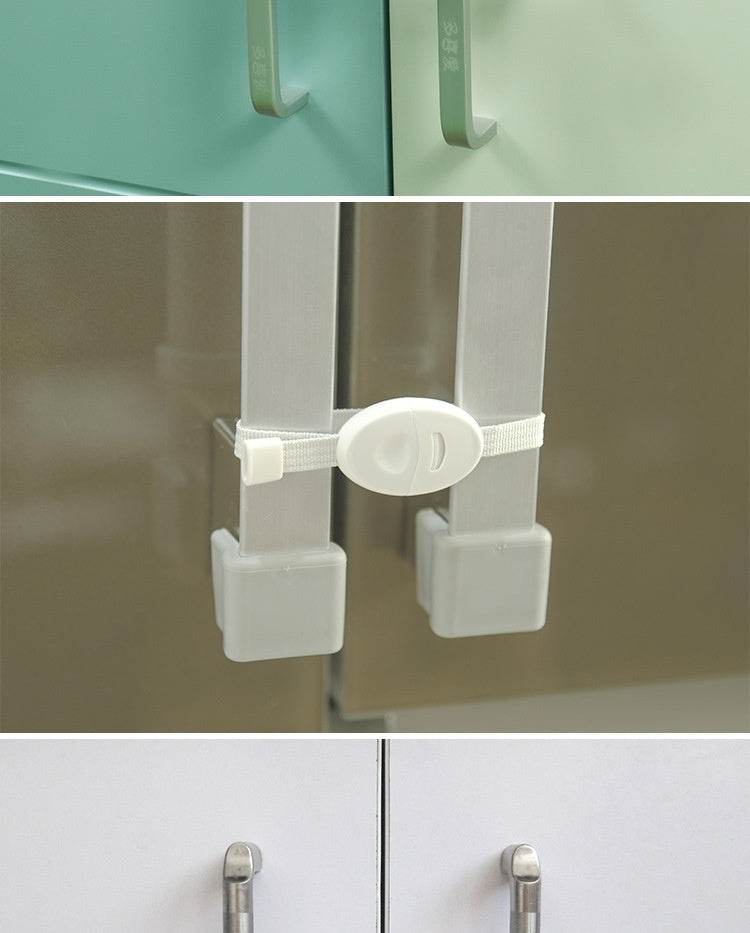 Multi Functional Adjustable Child Safety Cabinet Lock - Mubimart