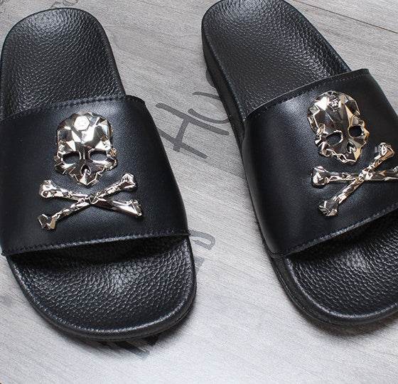 Leather slipper - Mubimart