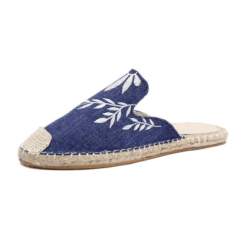 Half slippers women's lazy mules - Mubimart